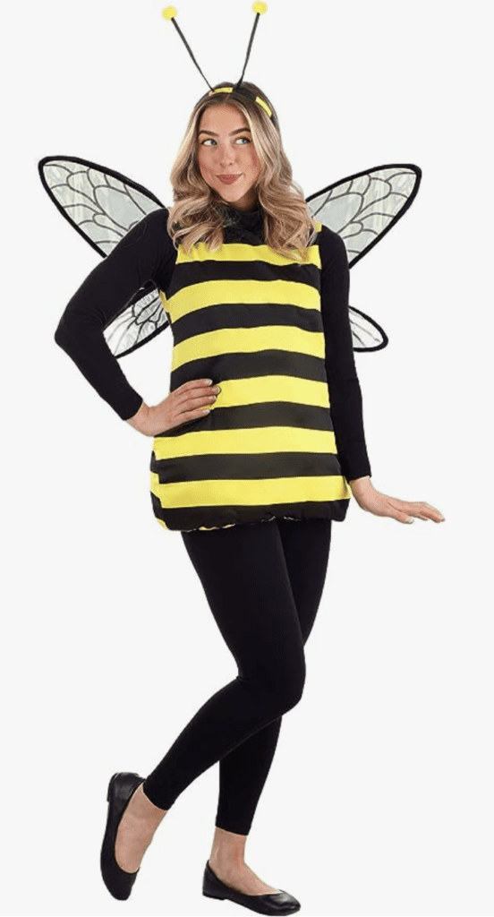 women's bumble bee halloween costumes