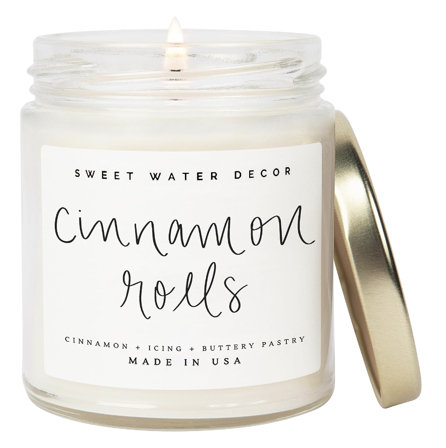 cinnamon roll candle
